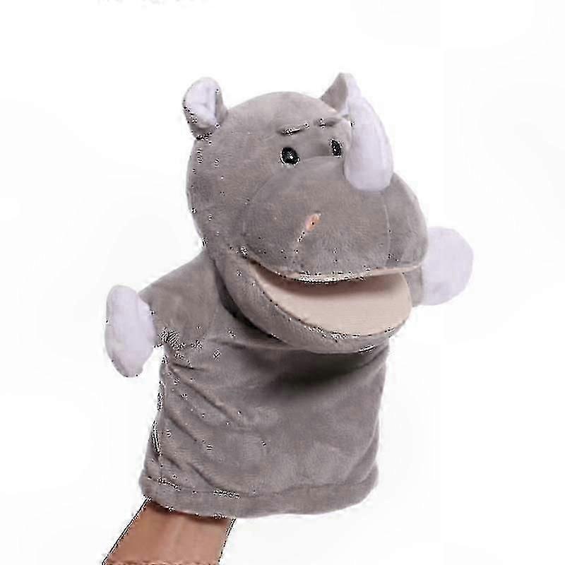 Plush Hand Puppets with Movable Mouth for Kids Animal Characters for Creative Play and Storytelling Fun