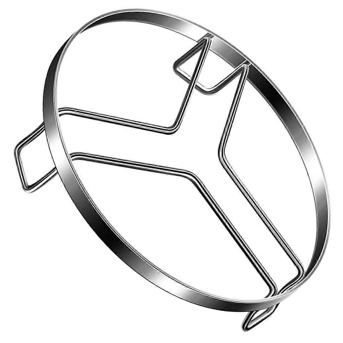 Stainless Steel Steamer Rack Round for Vegetables and Seafood, RustResistant Easy Clean Surface