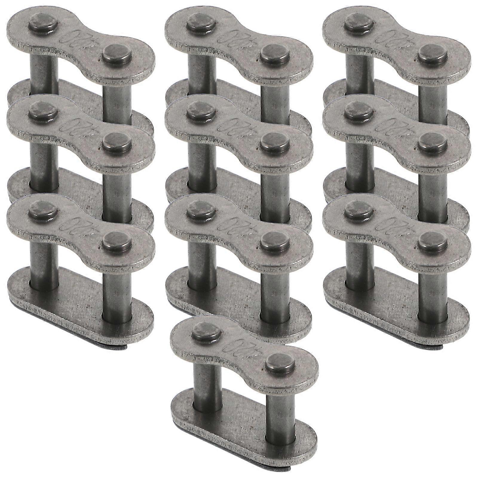 Motorcycle Chain Link Tool Chain Connector for Connection Use 10Pcs Reinforced