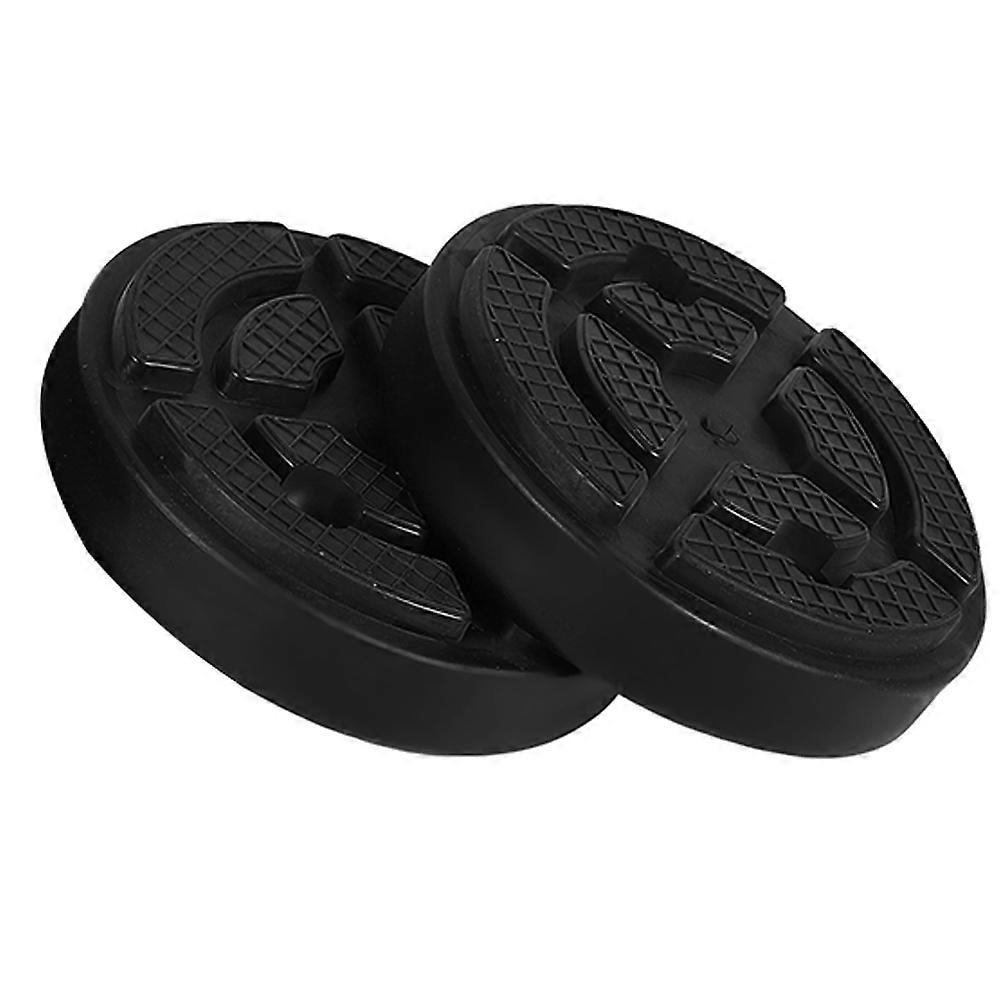 Rubber Jack Stand Pad for Trailer Jack 2Pcs Circular Durable Pad