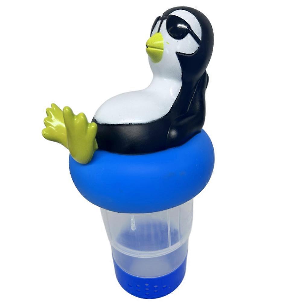 Pool Chlorine Tablet Floater Smart Floating Pool Chlorine Dispenser Large Capacity Chlorinator Filter Dispenser