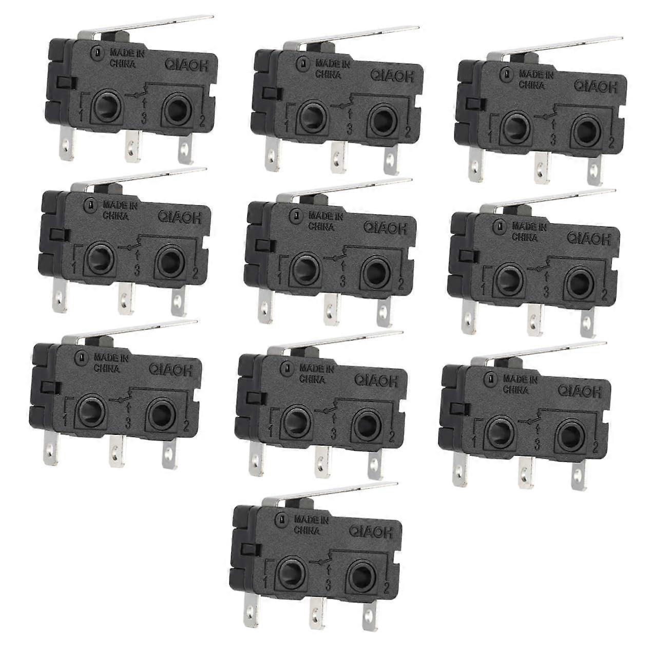 5A 10 Pieces Medium Hinge Lever  Performance Electrical Control For Automation And DIY Projects