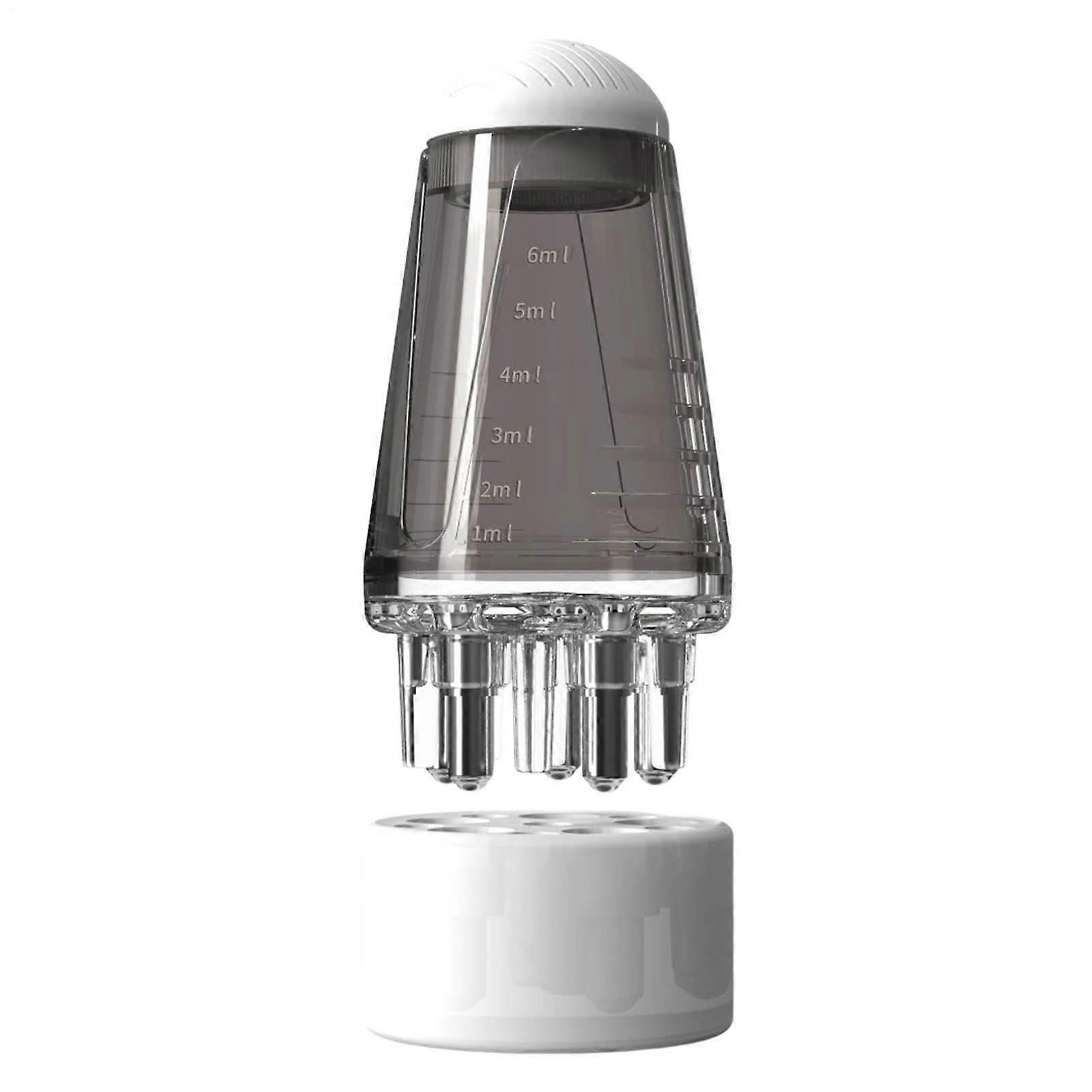 Hair Oil Applicator Bottle with Comb for Precise Scalp Massage and Hair Growth