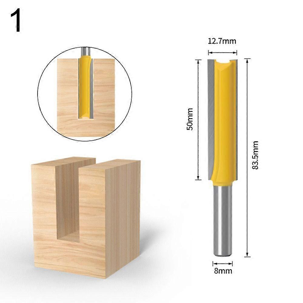 Nouvel outil de travail du bois, m��ches de routeur �� Double cannelure, fraise �� rainurer, foret