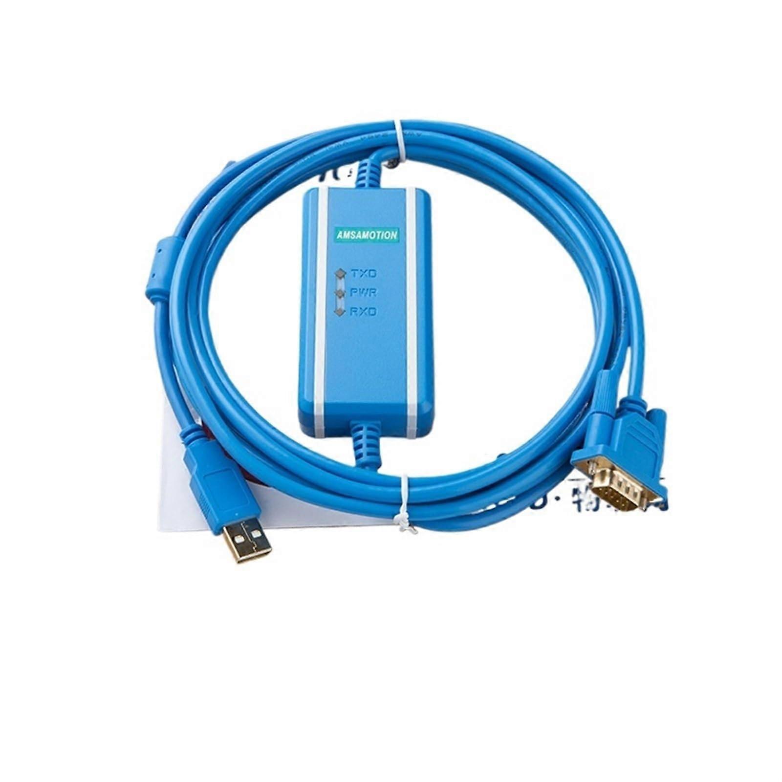 USBPPI+ PLC Programming Cable 3m Blue for Siemens S7200 S7224 S7222 S7226 Stable Connection