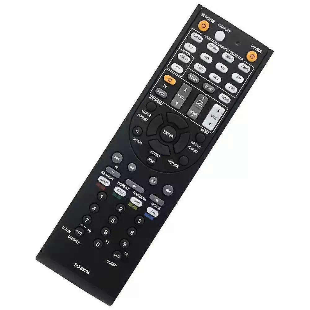 New Replace RC-837M For ONKYO AV Receiver Remote Control TX-NR818 TX-NR616