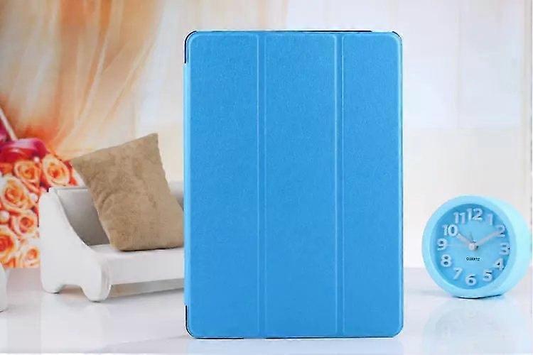 Stylish Case For Ipad Air Blue Silk Texture Leather