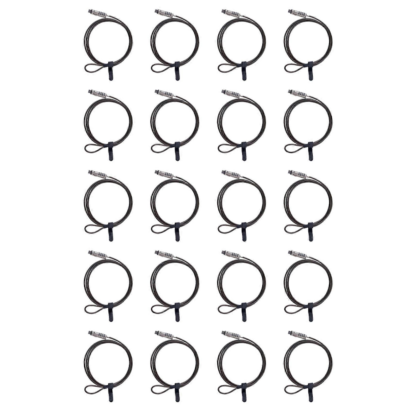 20X 4 Digital Universal Lock USB Laptop Security Cable Lock for Computer