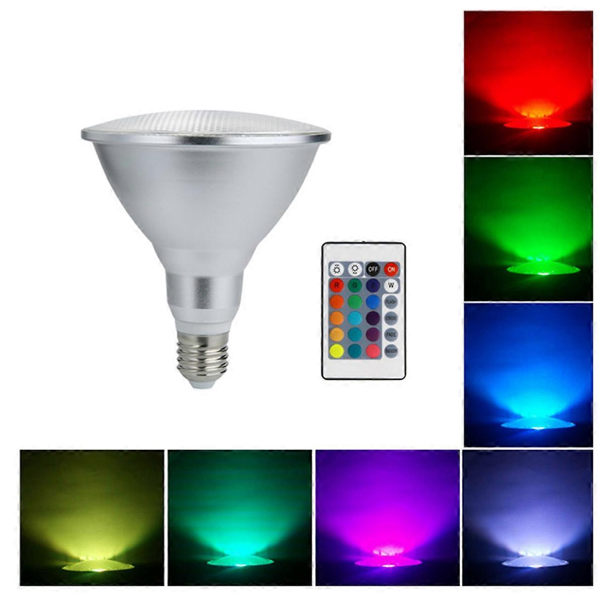 LED Spot Lamp Bulb for Adjustable Brightness with Remote Controls