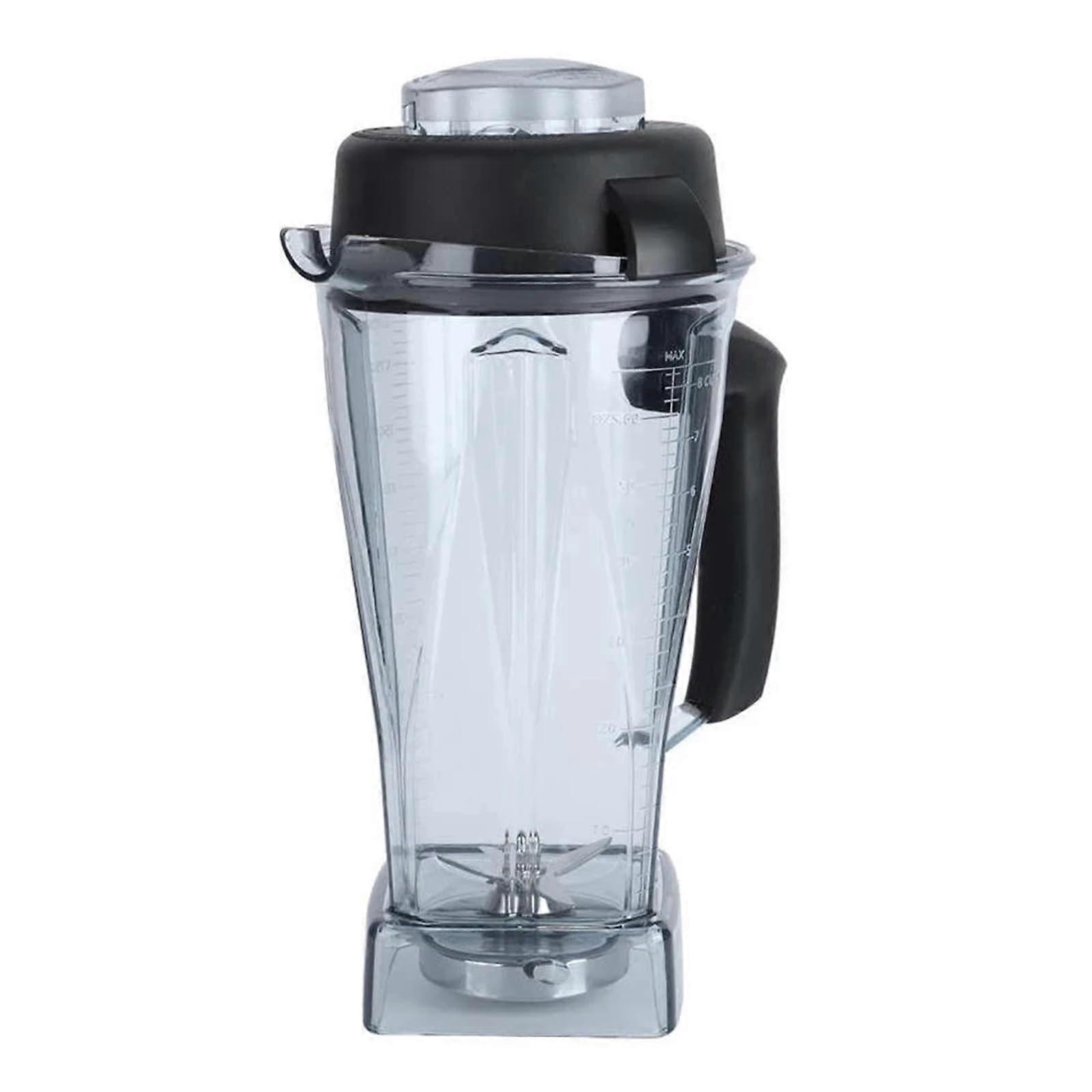 64oz Blender Pitcher with Lid and Blade, LeakProof 2L Replacement Container for Vitamix