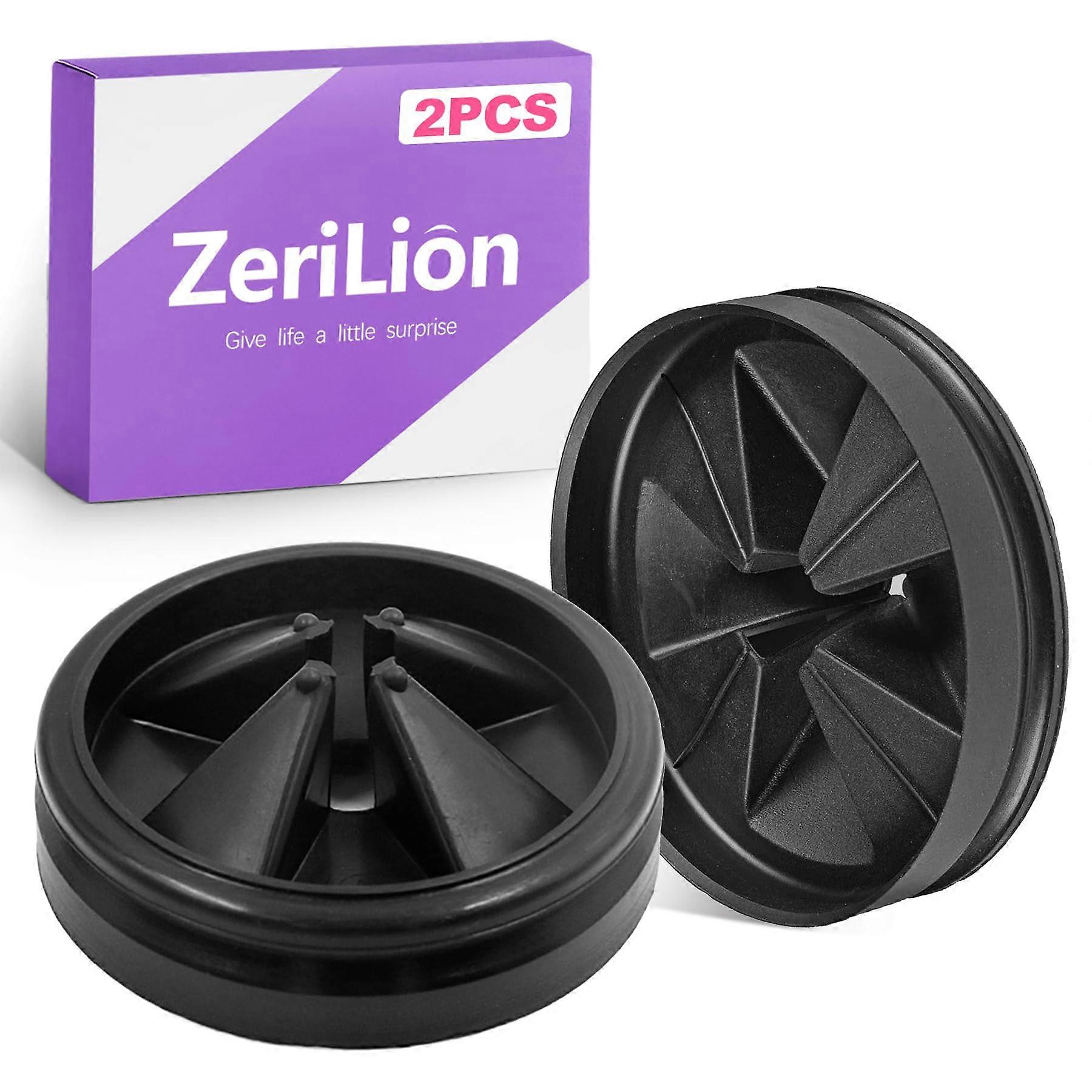 2 Pack Garbage Disposal Splash Guard for 33/8 Inch Drain, Removable Rubber Sink Baffle Replacement