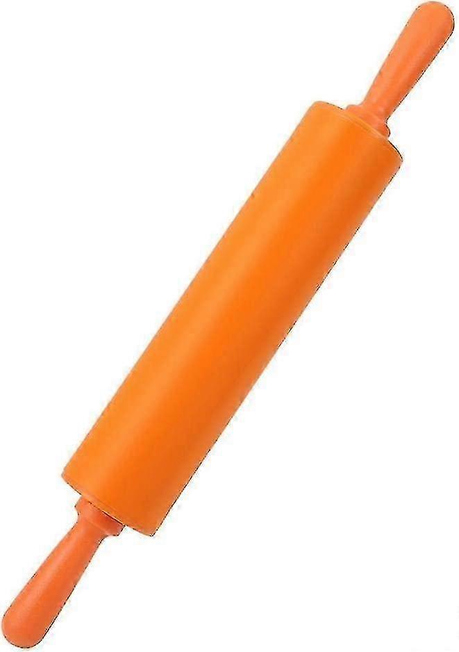 Rolling Pin, Colorful Silicone Rolling Pin(orange) 2025