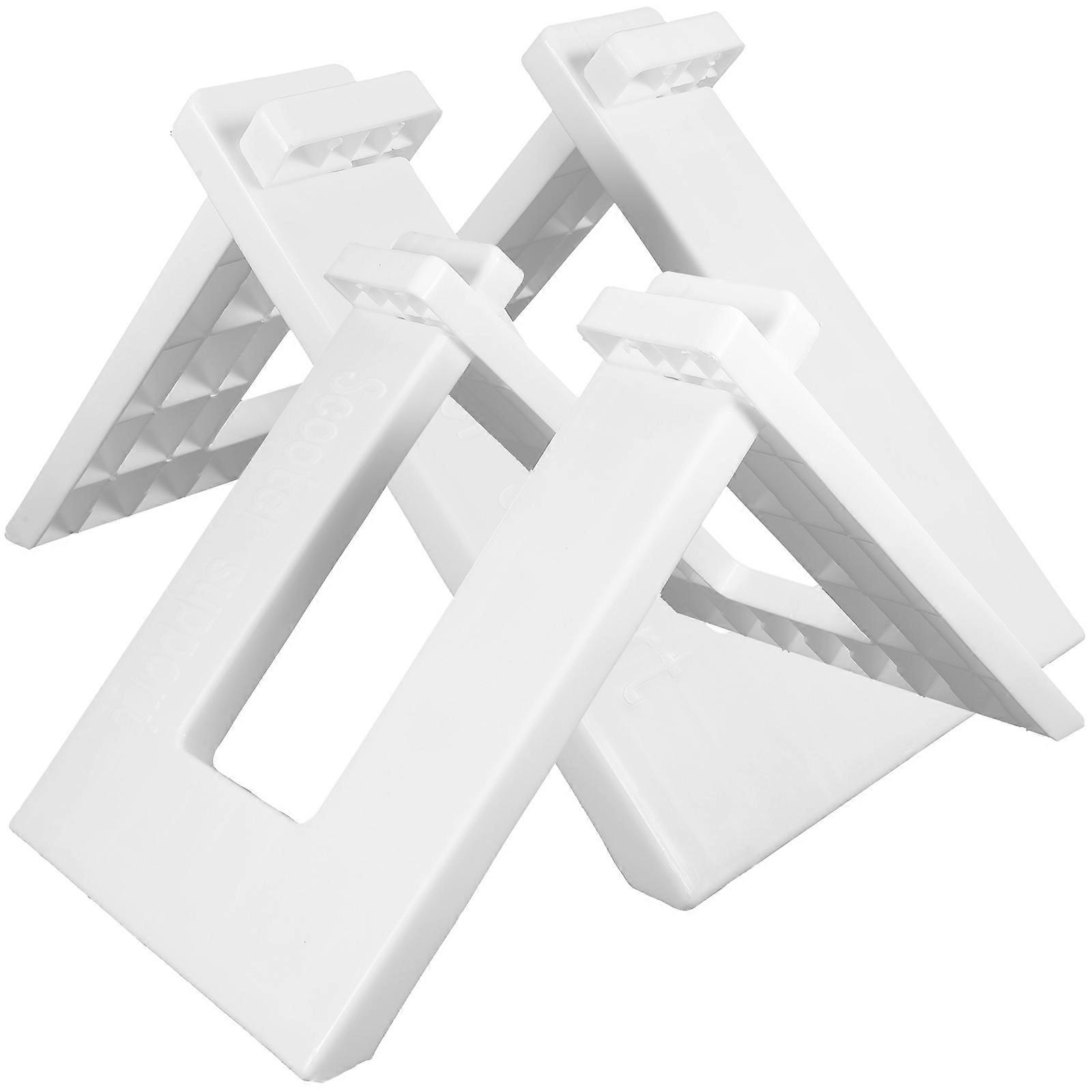Scooter Stand White Plastic for Bike Support 2Pcs Durable Holder