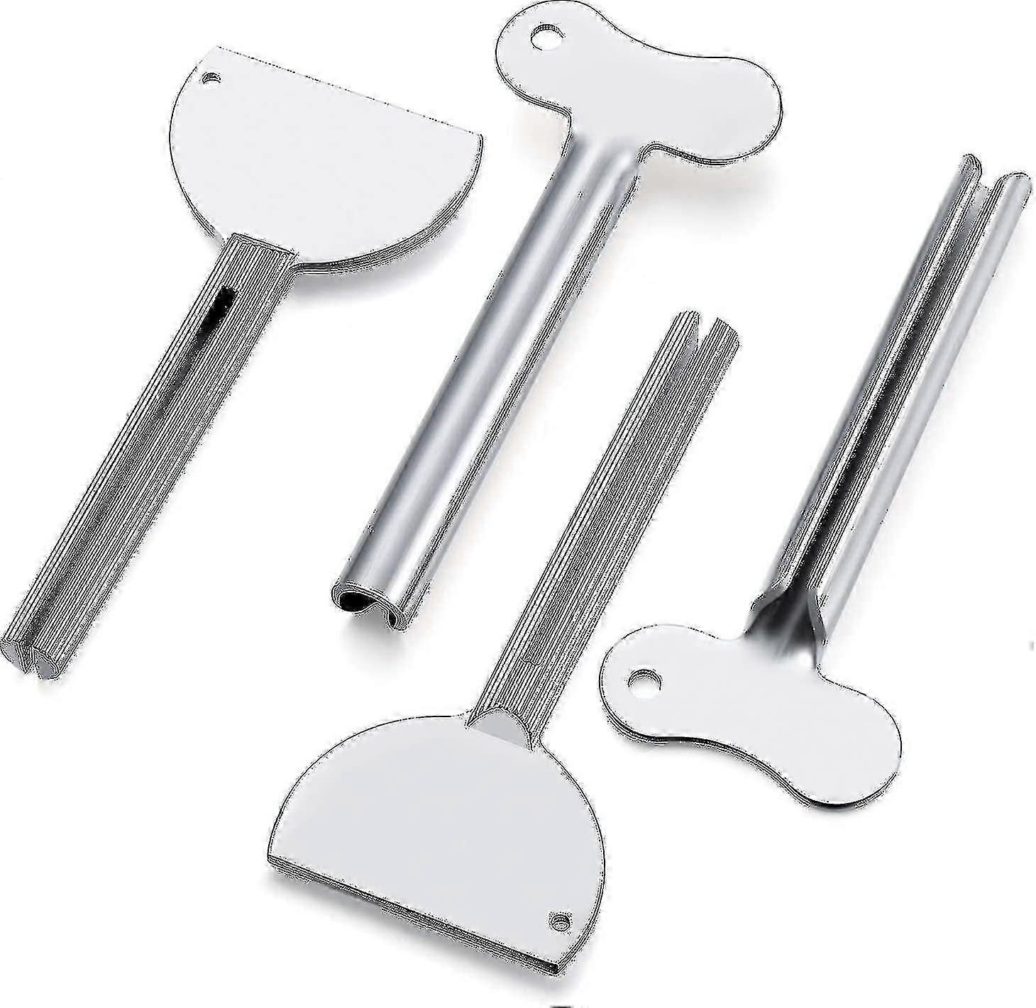 26-27 6pcs Toothpaste Squeezer Dispenser Metal Tube Squeezer Presser