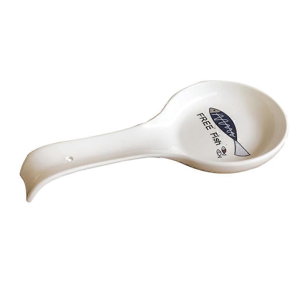 Decorative Scoop Rest Household Spoon Holder for 2Pcs Spoon Accessory