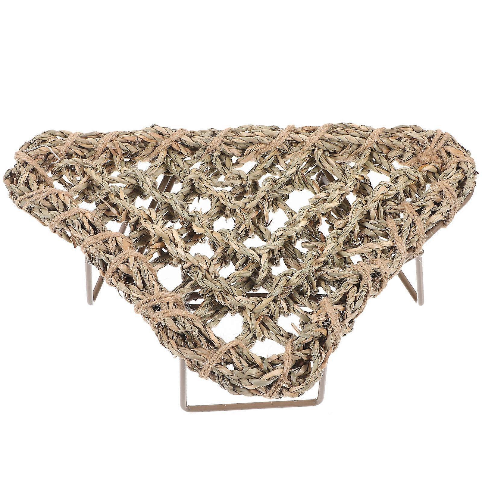 Lizard Bed for Use 2Pcs Weave with Durable Iron Frame