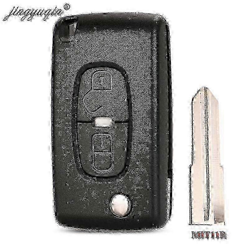 Remote key housing for Peugeot with CE1731 compatibility