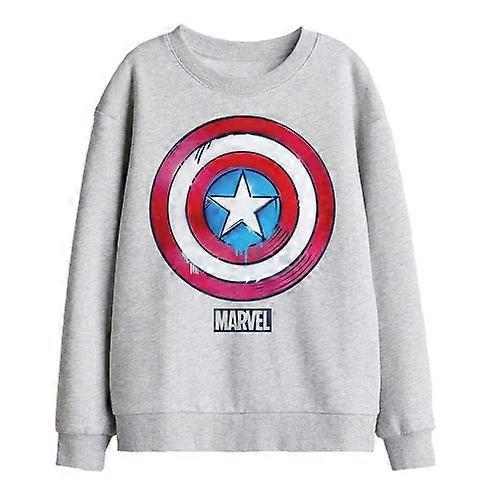 Captain America Childrens/Kids Drip Shield Sweatshirt