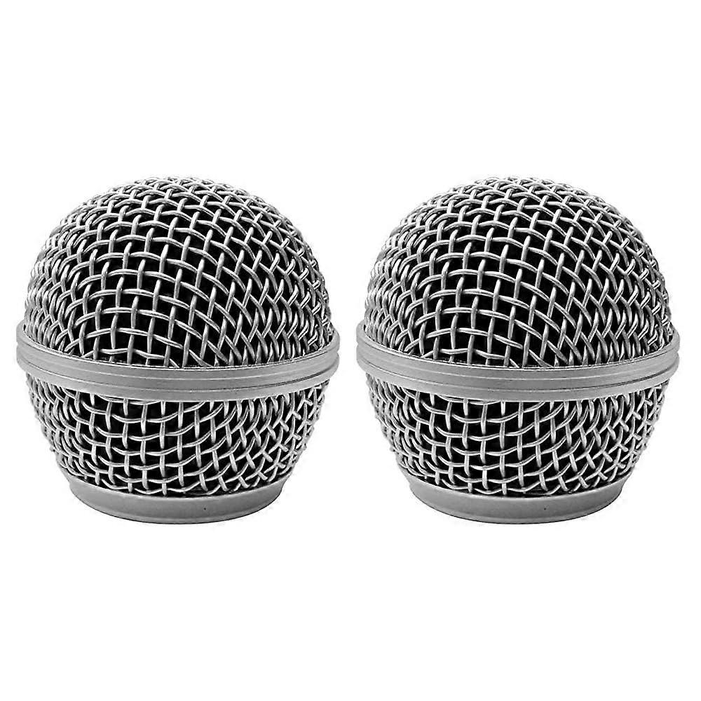 Microphone Grill Replacement for WM200 WM400 WM400BH, Durable Metal Mesh 2Pack