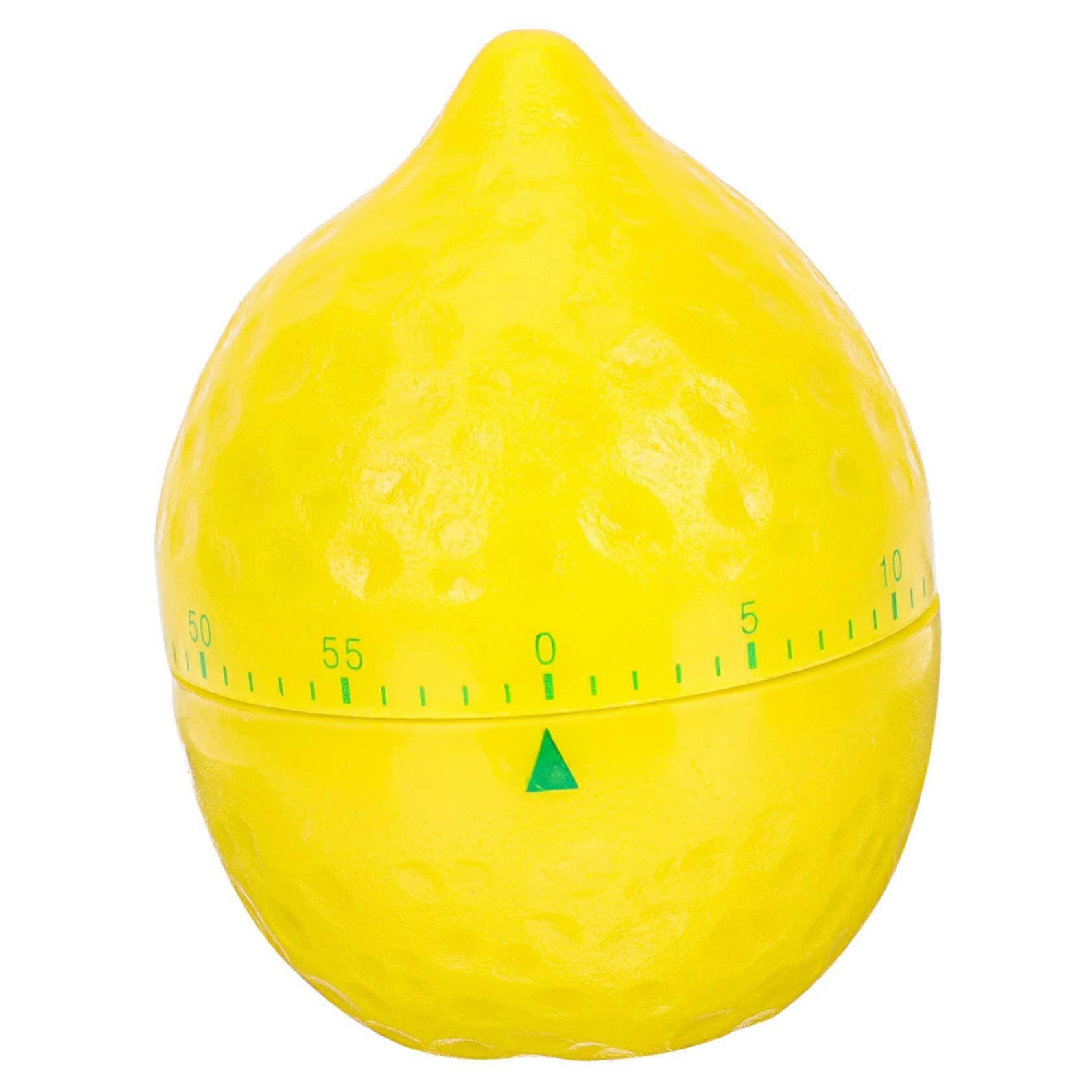 Lemon Shaped Kitchen Timer with Magnetic Base, Cute Cooking Countdown Clock for Home and Restaurant