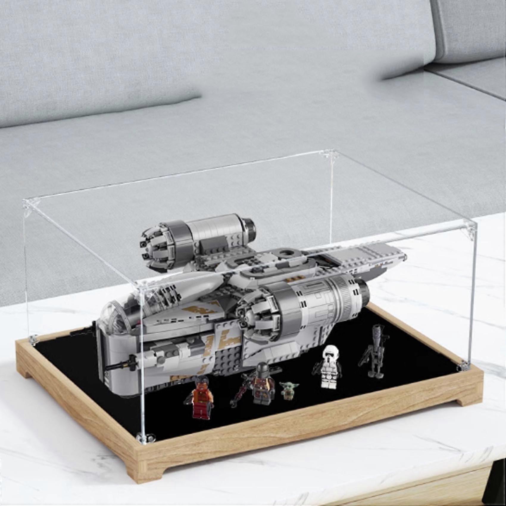 Acrylic Display Case Dustproof Crystal Clear Box for  75292 Star Wars Model Collection
