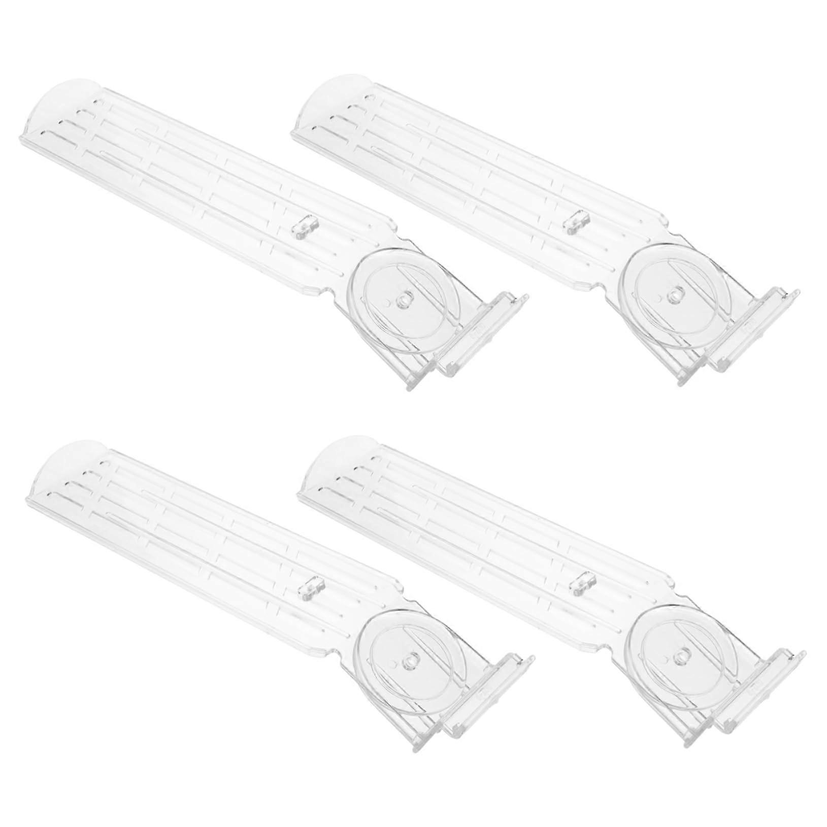 Adjustable Clear Acrylic Wall Mounted Shoe Rack for Retail and Home SpaceSaving Display Stand