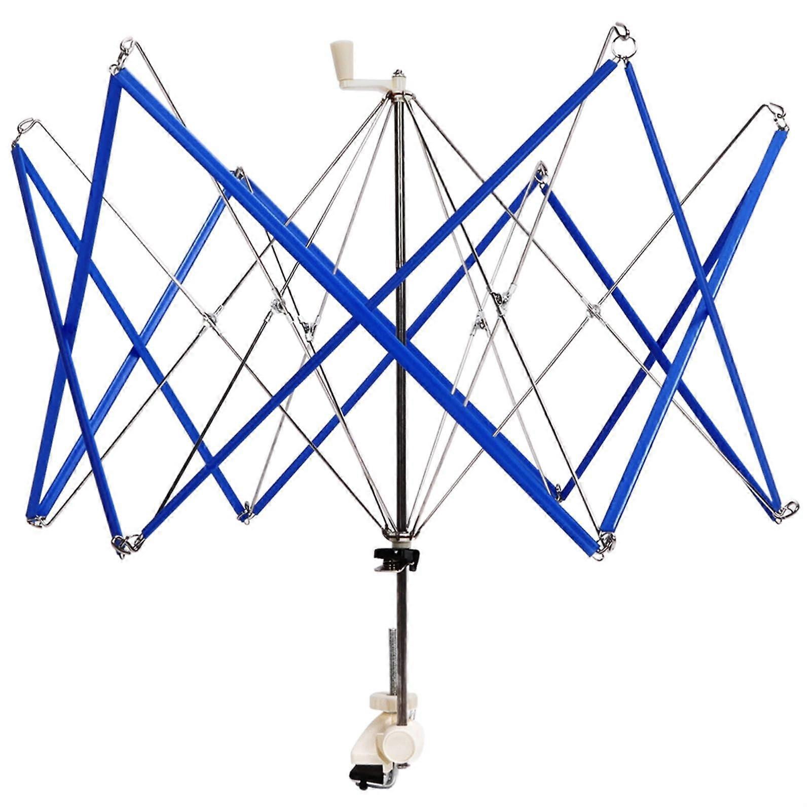 Swift Yarn Winder with Adjustable Metal Frame for Effortless Knitting and Crochet Projects