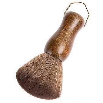 Brosse à cheveux en fibres douces avec crochet pour le nettoyage du cou