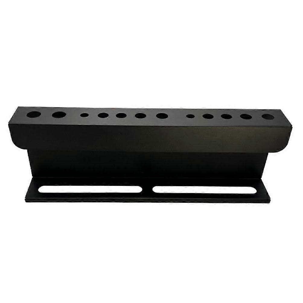 Car Detailing Brush Holder and Bottle Rack SpaceSaving Alloy Organizer for Secure Tool Storage