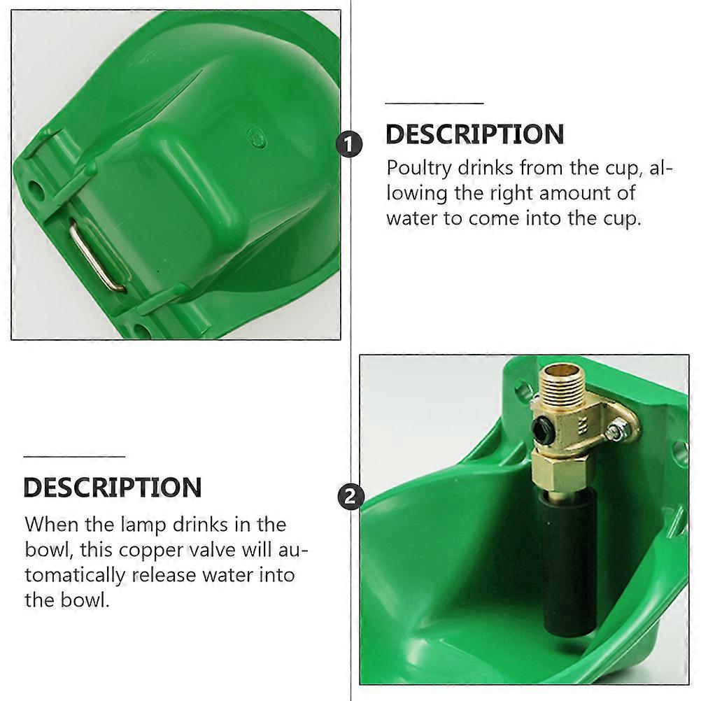 Lamb Drinking Fountain Copper Drinking Bowl Automatic for Sheep 1Pcs