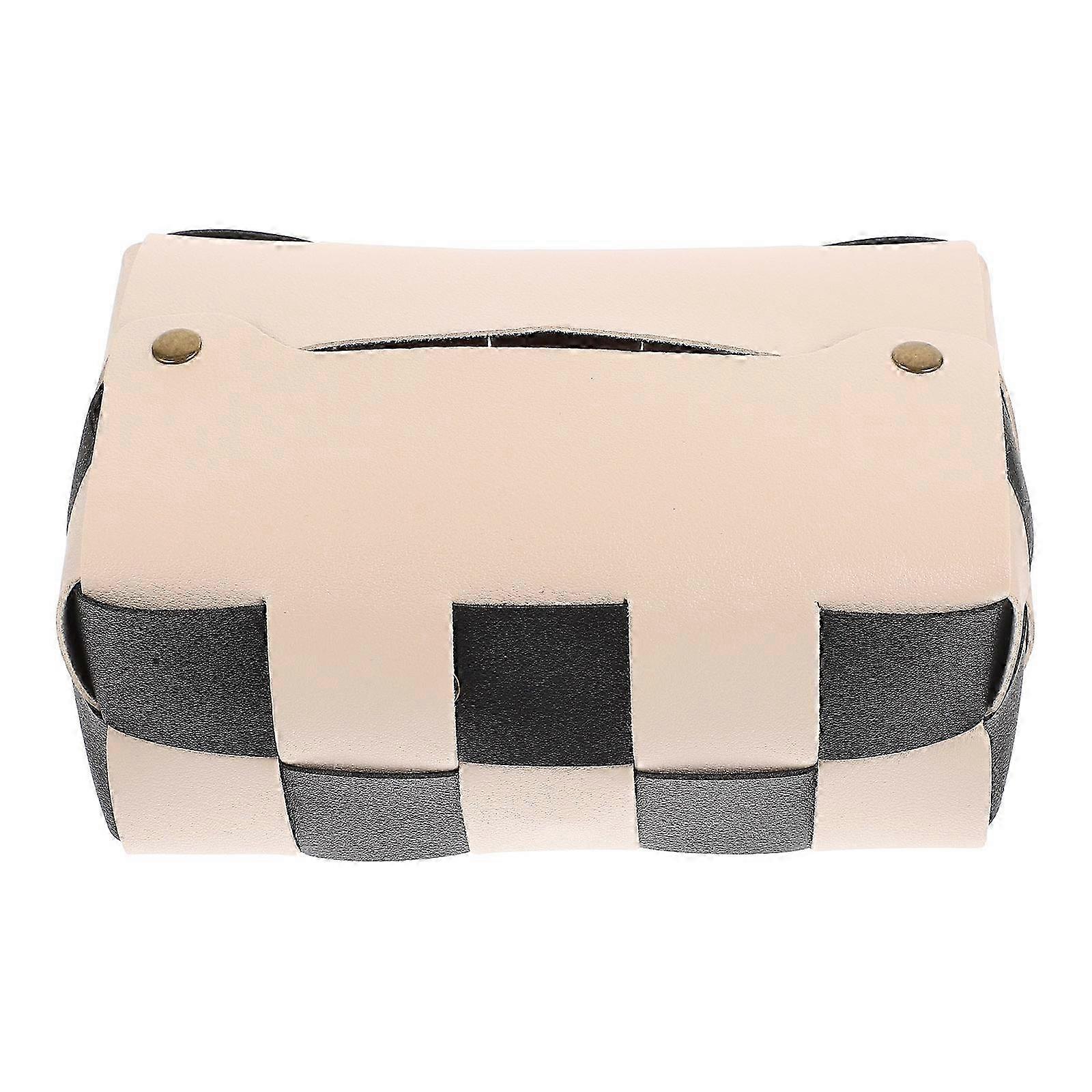 White Tissue Box Cover compatible Tissue Storage