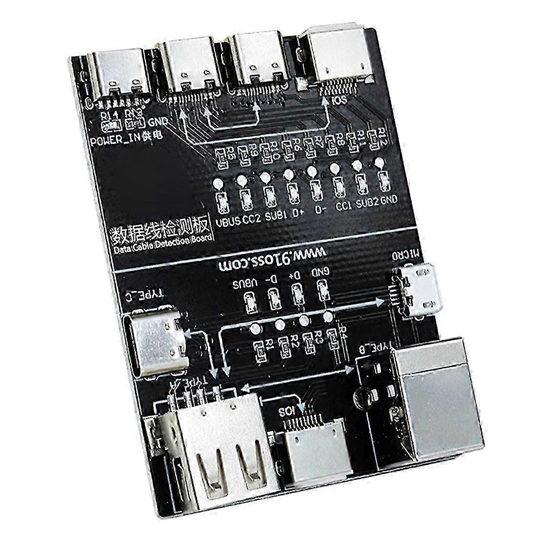 T5 Multi-Function Cable Testing Module Data Cable Tester with Anomaly Detection & Rapid Diagnosis for USB/Type-C/Lightn