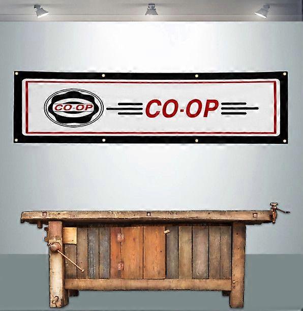 CO-OP BANNER FLAGG TRAKTOR GÅRD HF0290