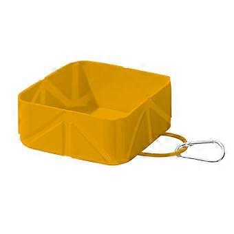 Puppy Waterer Foldable Pet Bowl Foldable Design For Dog Cats Portable Outdoor Feeders Food Grade Safe  Burgundy