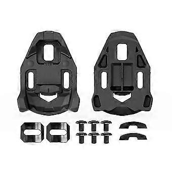 Fietsschoenplaatjesset, antislip fietsschoenplaatjes, zelfvergrendelende fietspedaalvergrendeling, fietspedaalvergrendelingsclip compatibel met Xpresso Xpro Lclic pedalen, 5 graden.