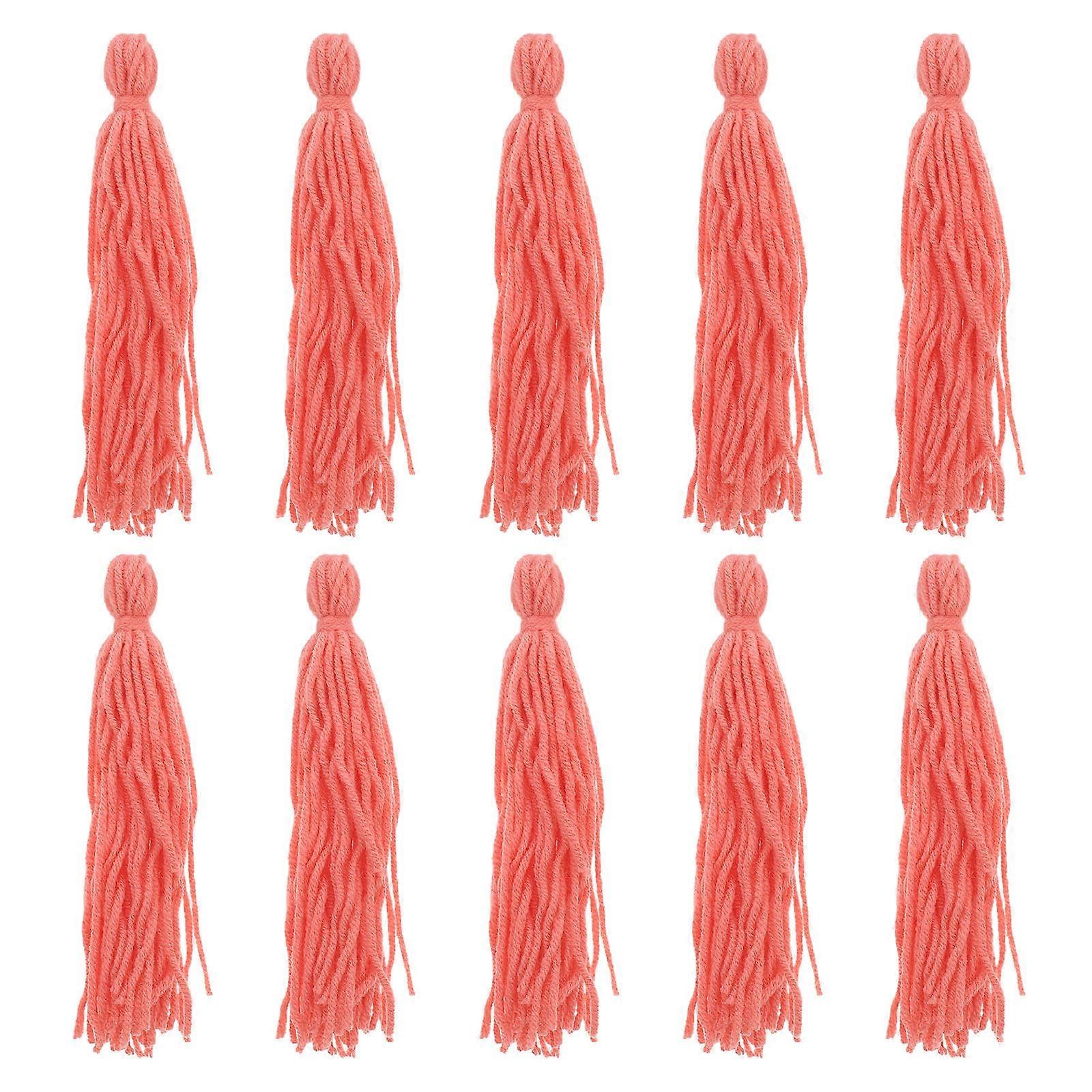 Aquarium Spawning Mop Fish Breeding Mop Floating 40Pcs Red Wool Yarn