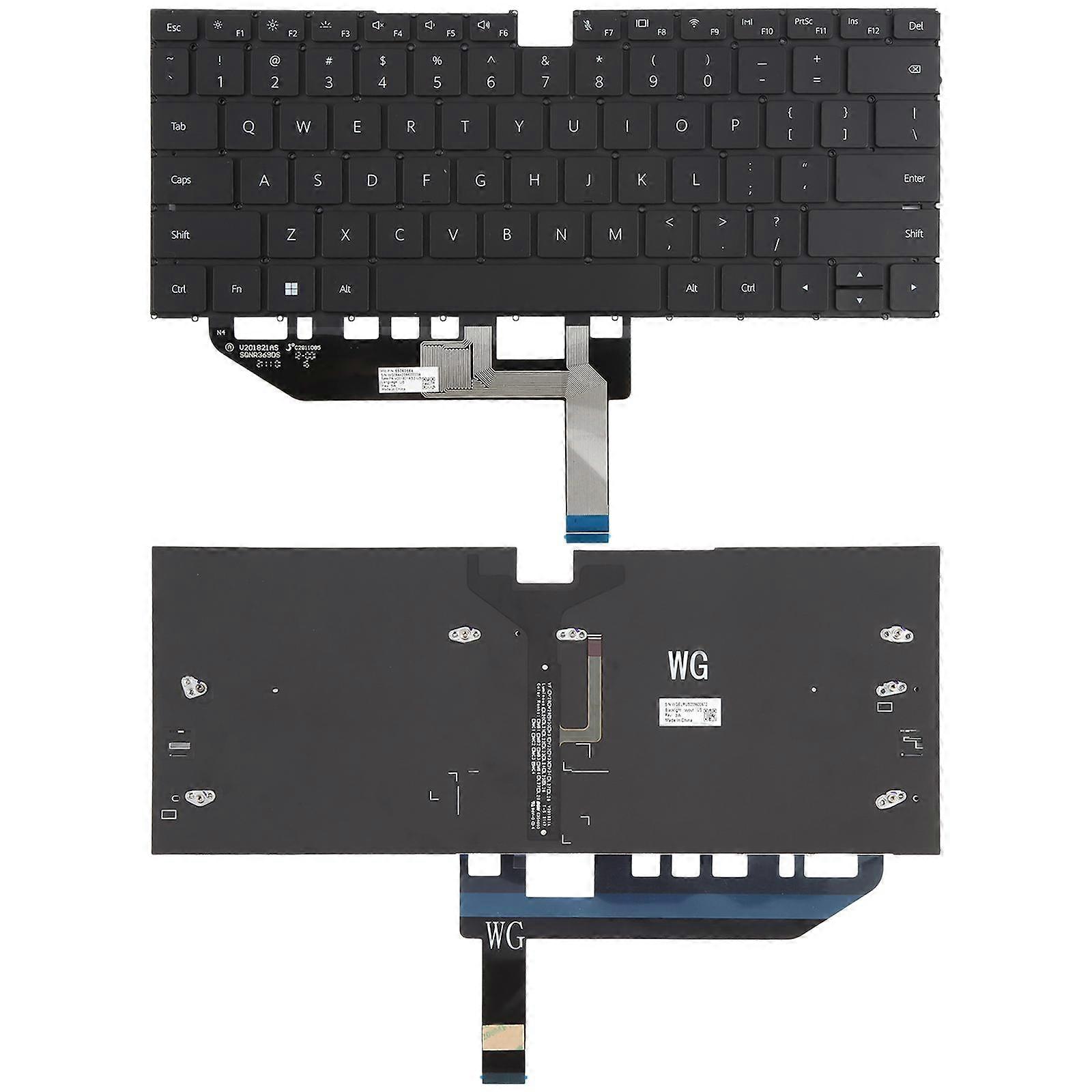 US Version Backlit Keyboard For Huawei Matebook X
