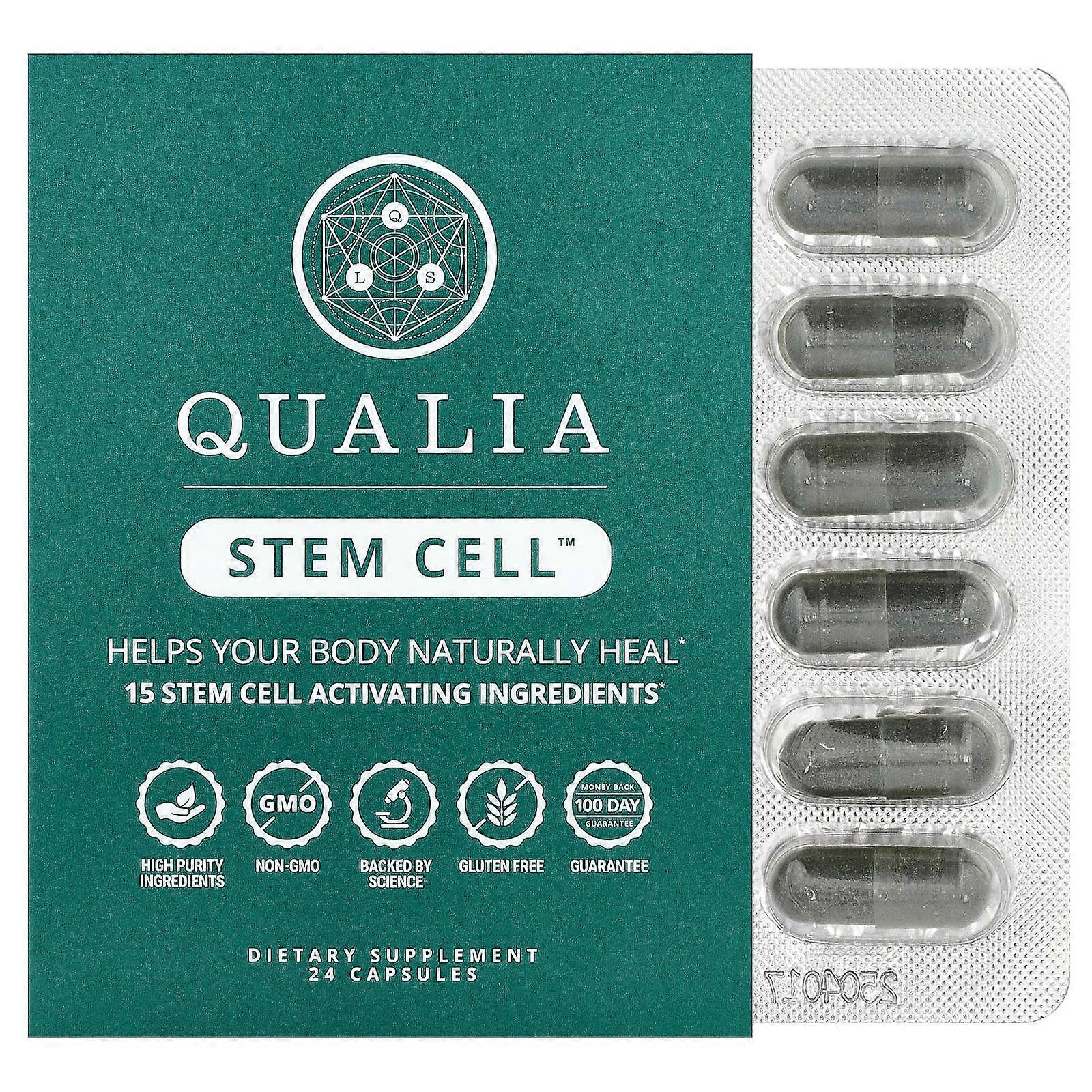 Qualia, Stem Cell™, 24 Capsules