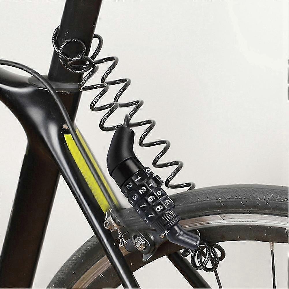 Bicycle Lock Security Code 4 Digits Lock Anti-Theft Combination Code Security Bicycle Bicycle Accessories (2Pcs)  J2