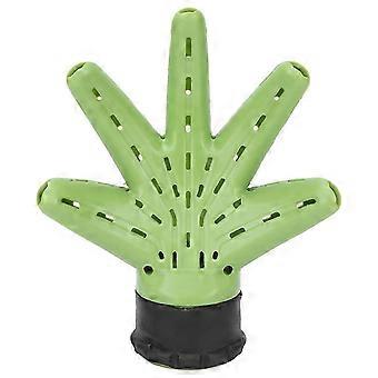 Haartrockner-Diffusor, Haarstyling-Aufsatz aus Gummi für lockiges Haar, gleichmäßige Heißluftverteilung, hitzebeständig