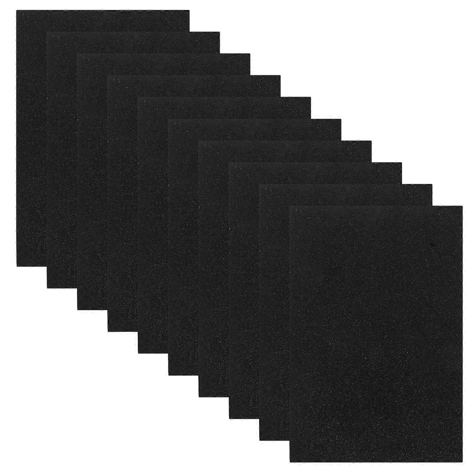 Gold Glitter Paper Multi-Function Sponge Sheets for Craft 10Pcs