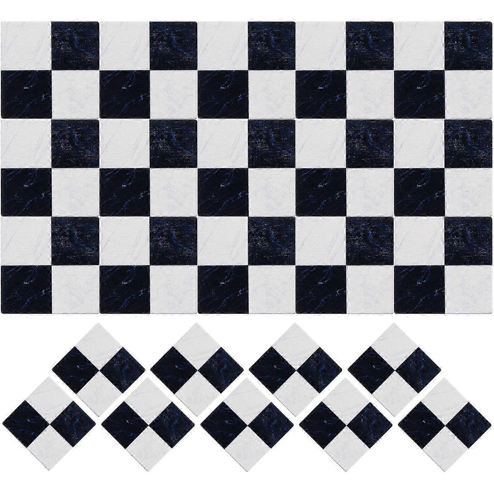 27pcs Miniature Flooring Tiny Floor Sheets Mini Floor Mode compatible with Tiny House Decor