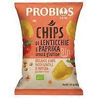 Chips de lentejas y pimentón 40 g