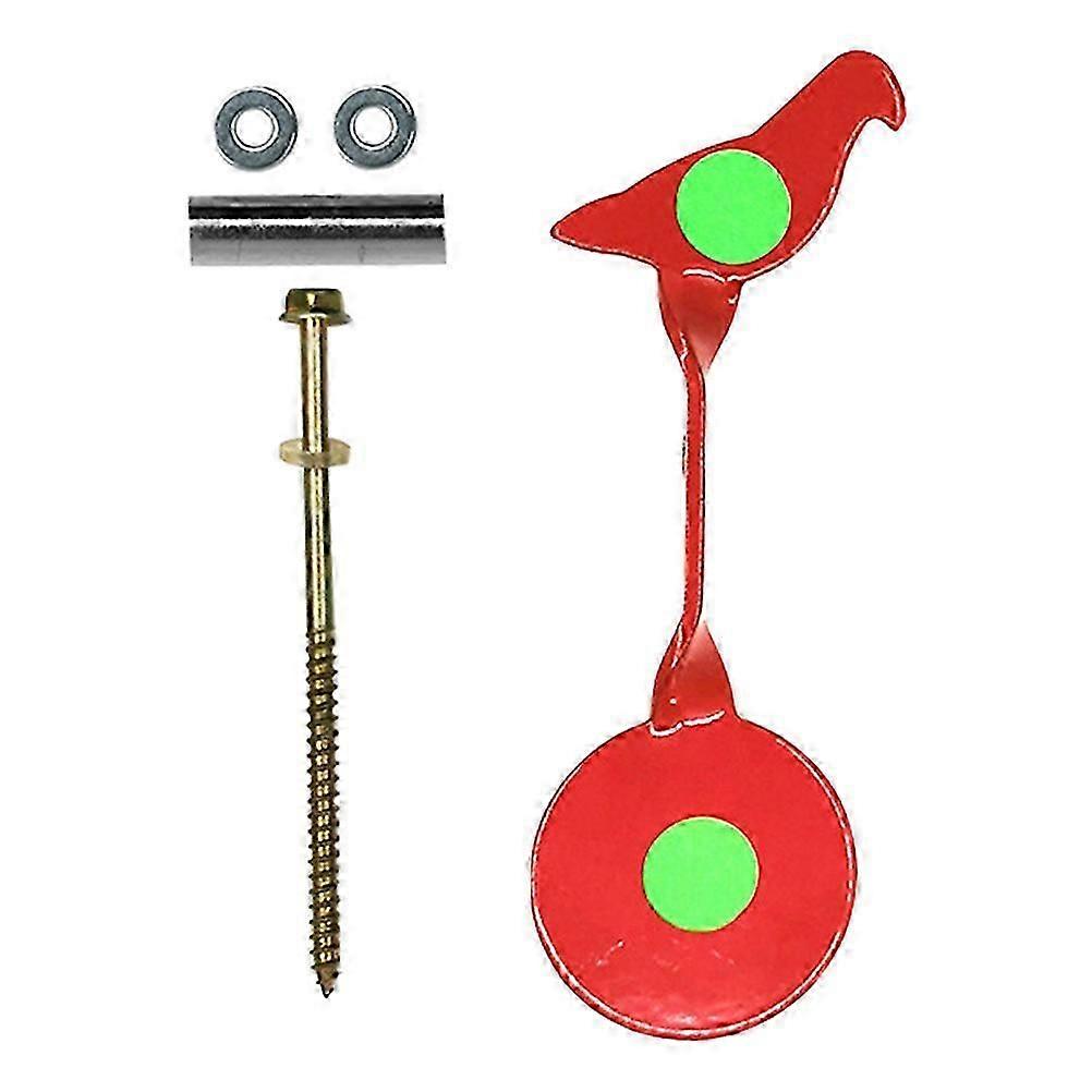 Sturdy Alloy Hanging Practice Shooting Target for Yard Training