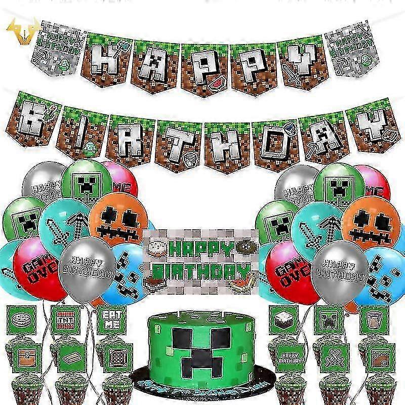 Pixel Wars Happy Birthday Balloons Kit