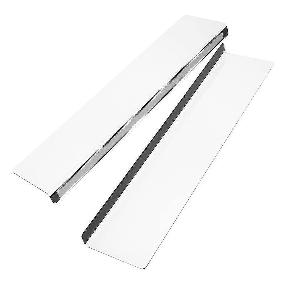 Monitor Memo Board Computer Acrylic Note Holder for Desk 2Pcs Pack