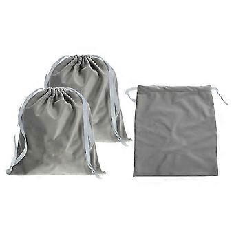 3pcs Hair Dryer Travel Bag Hair Dryer Attachment Storage Hair Dryer Bag Drawstring Pouch 22x25cm