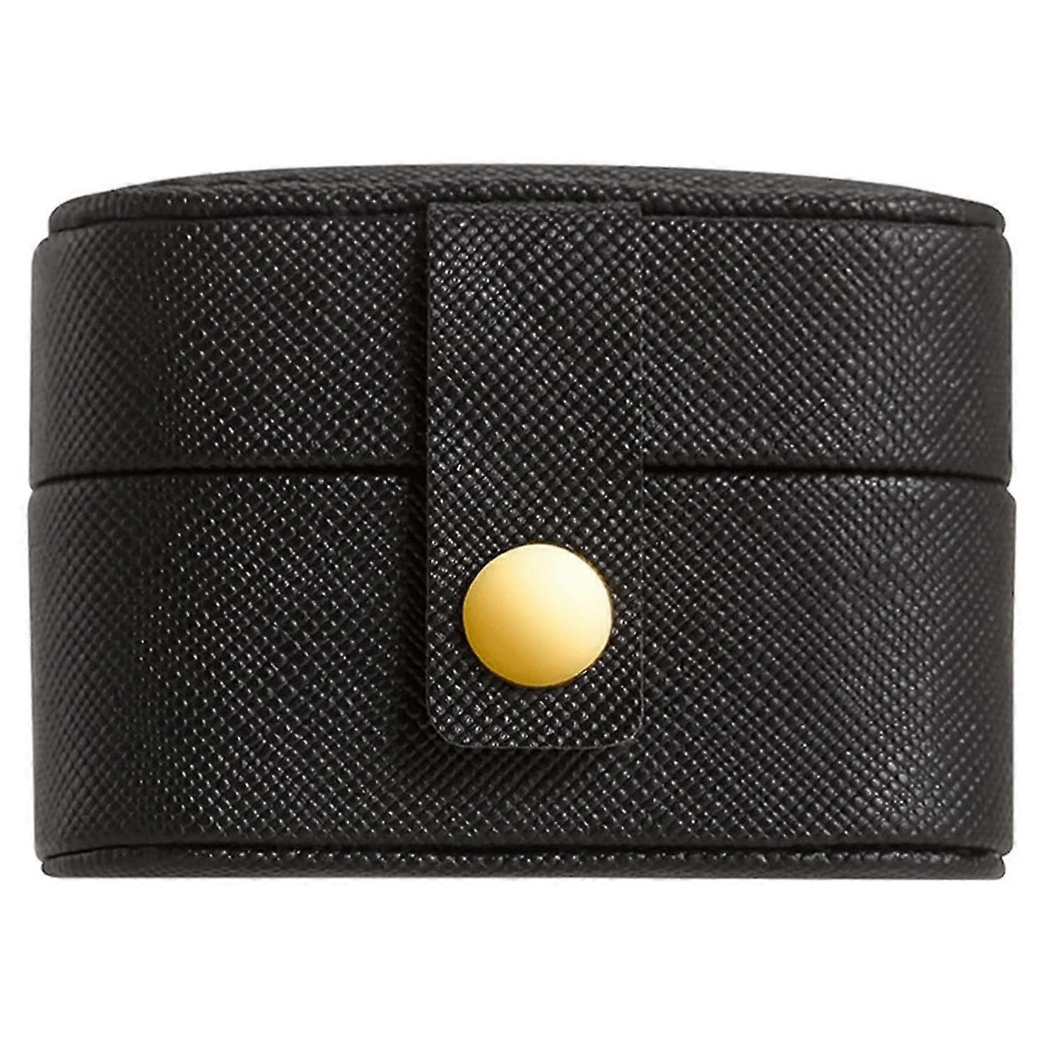Ring Box - Black - Space for 4 Rings