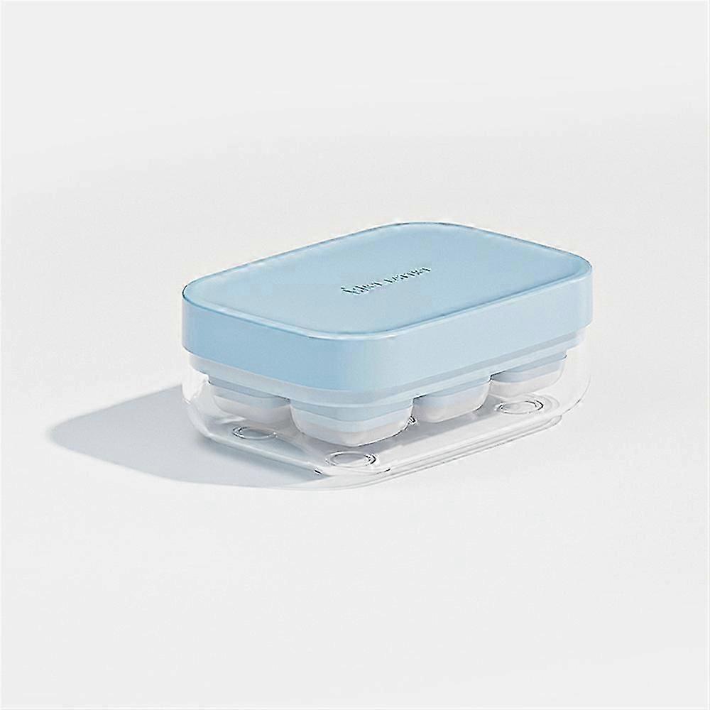 6/15 Grid Easy Release Mini Ice Cube Trays, Stackable Mini Ice Cube Trays with Lid