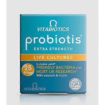 Vitabiotics Probiotis Ekstra Sterke Levende Kulturer, 30 Kapsler